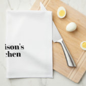 Aangepaste naam Moederdag Birthday-cadeau Theedoek (Quarter Fold)