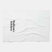 Aangepaste naam Moederdag Birthday-cadeau Theedoek (Horizontaal)