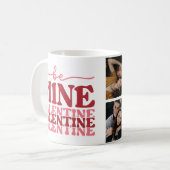 Aangepaste naam mok, Gepersonaliseerde paar mok, R Koffiemok (Voorkant links)