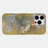 Aangepaste naam Monet Landschap voor haar iPhone Hoesje (Achterkant horizontaal)