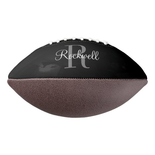 Aangepaste naam Monogram American Football (Gedraaid 270)
