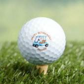 Aangepaste naam Monogram Cart Golfballen (Insitu Shirt)