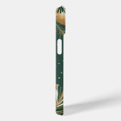 Aangepaste Naam Monogram Feestelijke Kerst Ornamen Case-Mate iPhone Case (Achterkant / Rechts)