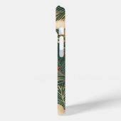 Aangepaste Naam Monogram Feestelijke Kerst Ornamen Case-Mate iPhone Case (Achterkant / Links)