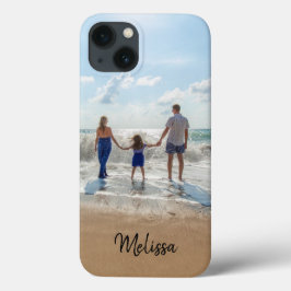 Aangepaste naam Monogram foto Case-Mate iPhone Case