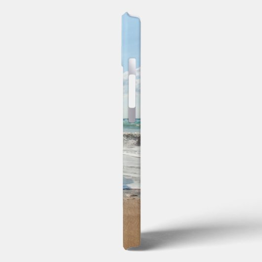 Aangepaste naam Monogram foto Case-Mate iPhone Case (Achterkant / Links)