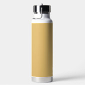 Aangepaste naam Monogram Geel Waterfles (Rechts)