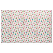 Aangepaste naam & Monogram Ice Cream Fabric by Yar Stof (Yard (91,4 cm))