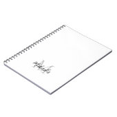 Aangepaste naam Monogram Notitieboek (Linkerzijde)