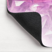 Aangepaste naam Monogram Paarse Ombre Crystals Muismat (Hoek)