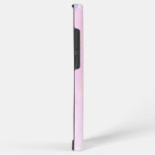Aangepaste naam Monogram Pastel Chic Waterverf Samsung Galaxy Hoesje (Rechterkant)