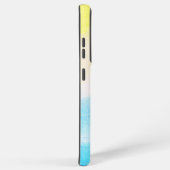 Aangepaste naam Monogram Pastel Cotton Snoep Colou Samsung Galaxy Hoesje (Rechterkant)