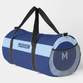 Aangepaste naam & Monogram Plunjezak (Rechterhoek)