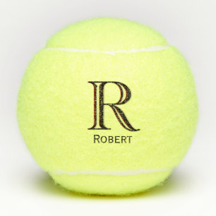 Aangepaste naam Monogram Tennis Ball Tennisballen