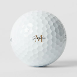 Aangepaste naam monogram Titleist Pro VI Golfballen