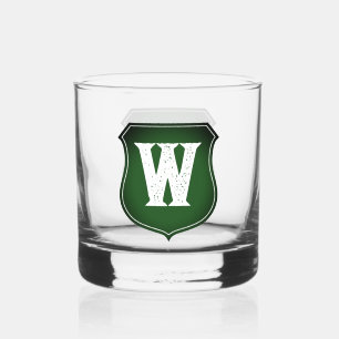 Aangepaste naam monogram whisky glas cadeau