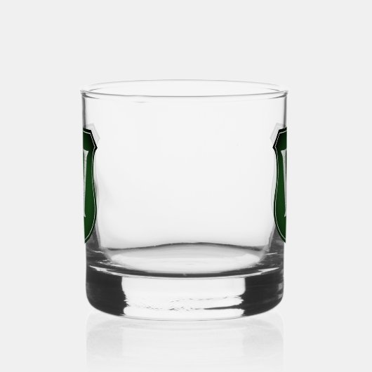 Aangepaste naam monogram whisky glas cadeau (Links)
