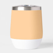 Aangepaste naam monogram, zoete perzik (Voorkant)