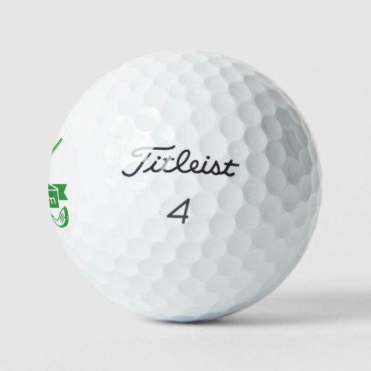 Aangepaste naam Monogrammed Titleist Pro Golfballen (Logo)