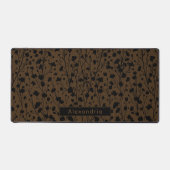 Aangepaste Naam Moody Floral Kantoor Gift Deskmat Bureaumat (Voorkant)