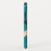 Aangepaste naam | Mooi patroonpatroon Case-Mate iPhone Case (Achterkant/rechts)