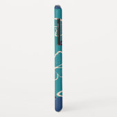 Aangepaste naam | Mooi patroonpatroon Case-Mate iPhone Case (Achterkant/links)