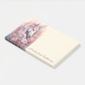 Aangepaste naam Mooie Eenhoorn Post-it® Notes (Schuin)
