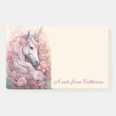 Aangepaste naam Mooie Eenhoorn Post-it® Notes (Voorkant)