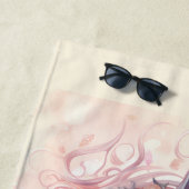 Aangepaste naam Mooie Eenhoorn Strandlaken (In situ)