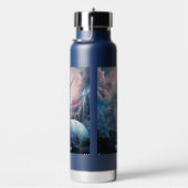 Aangepaste naam Mooie Eenhoorn Waterfles (Rechts)