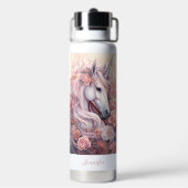 Aangepaste naam Mooie Eenhoorn Waterfles (Achterkant)