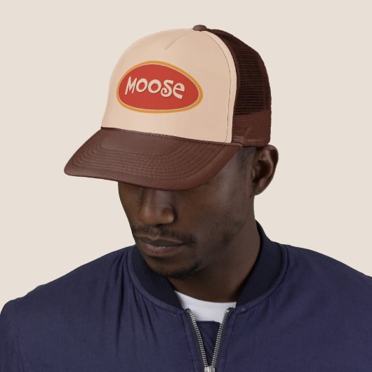 Aangepaste naam Moose Trucker Pet (In situ)