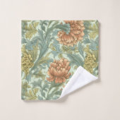 Aangepaste naam Morris Inspired badhanddoek Bad Handdoek (Wasdoekje)