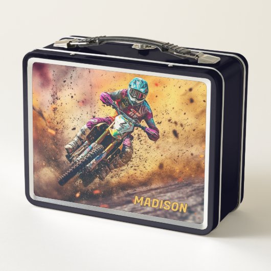 Aangepaste naam Motocross (Achterkant)