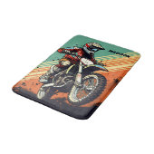 Aangepaste naam Motocross Badmat (Gekanteld)