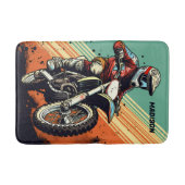 Aangepaste naam Motocross Badmat (Voorkant)