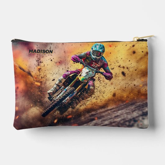 Aangepaste naam Motocross Etui (Achterkant)