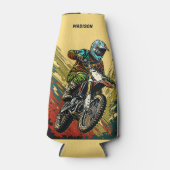 Aangepaste naam Motocross Flesjeskoeler (Voorkant)