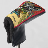 Aangepaste naam Motocross Golfheadcover (3/4 voorkant)