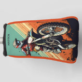 Aangepaste naam Motocross Golfheadcover (Voorkant)