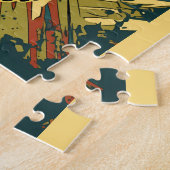 Aangepaste naam Motocross Legpuzzel (Zijkant)