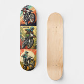 Aangepaste naam Motocross Persoonlijk Skateboard (Voorkant)