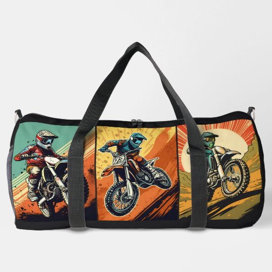 Aangepaste naam Motocross Plunjezak (Achterkant)