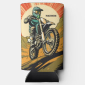 Aangepaste naam Motocross Seltzer Blikjeskoeler (Achterkant)