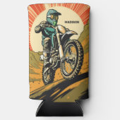 Aangepaste naam Motocross Seltzer Blikjeskoeler (Voorkant)