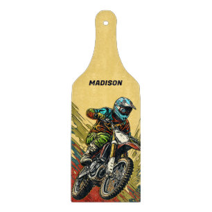 Aangepaste naam Motocross Snijplank