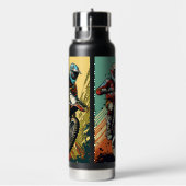 Aangepaste naam Motocross Waterfles (Rechts)