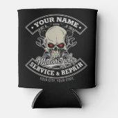 Aangepaste NAAM motorfiets Blikjeskoeler (Voorkant)