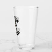 Aangepaste NAAM motorfiets Glas (Links)