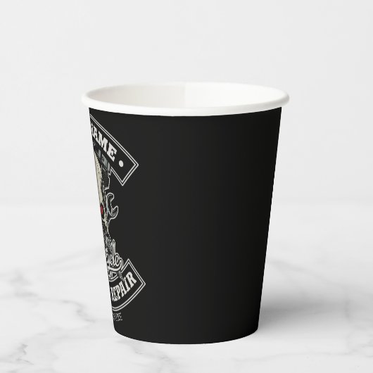 Aangepaste NAAM motorfiets Papieren Bekers (Links)